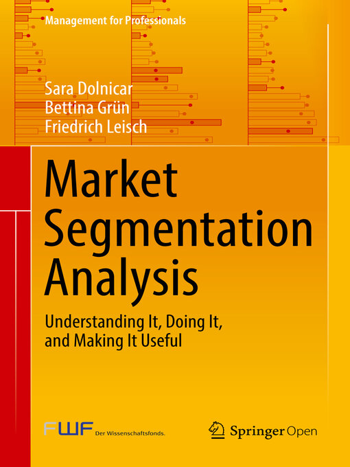 Title details for Market Segmentation Analysis by Sara Dolnicar - Available